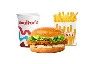Chicken burger menu