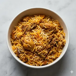 Chicken biryani