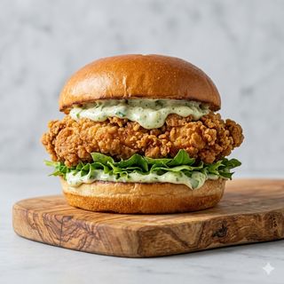 Chicken burger