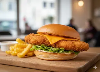 13 Chicken burger