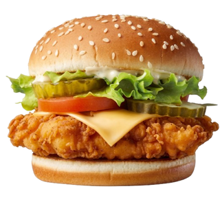 Menu Hambúrguer de Frango
