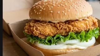 Chicken fillet burger singolo