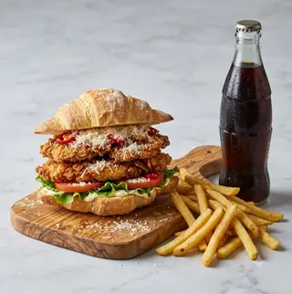 Chicken fried parmigiano