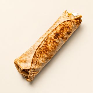 Chicken Hummus Shawarma Wrap