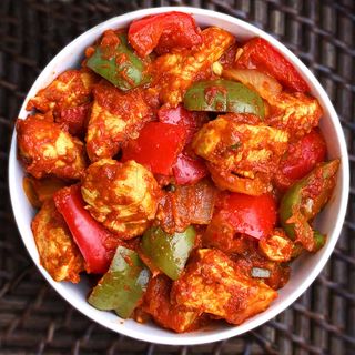 Handi menù indiano - chicken jafrezi