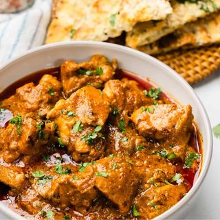 Plat Chicken Korma