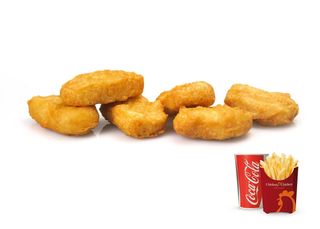 Chicken nuggets menù 6 pezzi