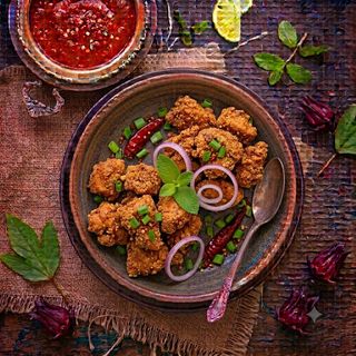 Pakoda de Frango