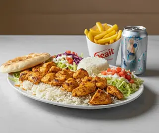 Chicken rice menù