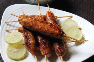 Chicken seekh kebab