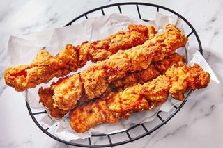 Chicken stick insalata