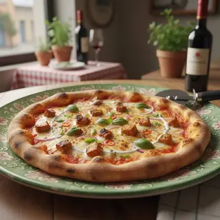 Chicken Tikka Pizza