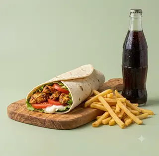 Chicken tikka wrap