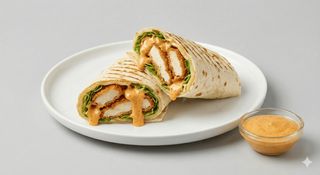 Chicken wrap piadina