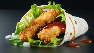 Chicken Zinger tortilla