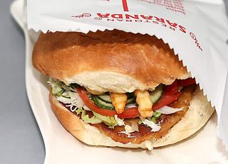Chicken burger