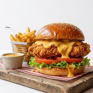 Chicken Crispy Burger