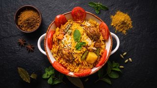Chicken dum biryani