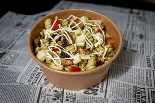 Chicken pesto pasta