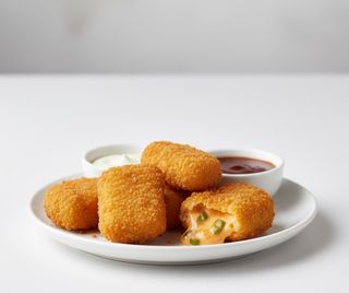 Chili cheese nuggets menù