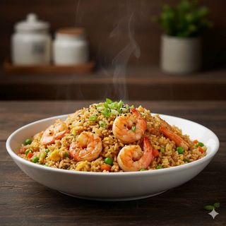 Chinese Fried Rice with Shrimp