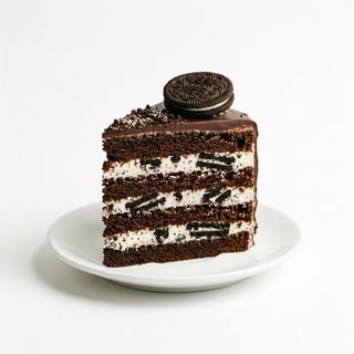 Chocolate oreo fudge cake