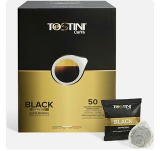 Cialde Tostini BLACK 50 pezzi