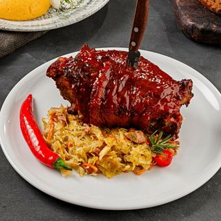 Свиная рулька/ Ciolan de Porc