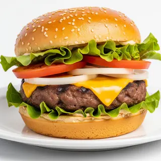 Classic cheeseburger