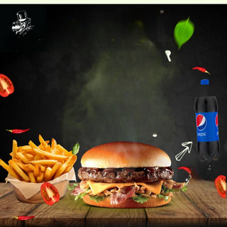 Classic cheeseburger combo