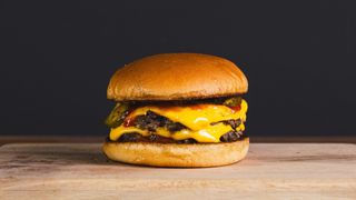 Classic double burger