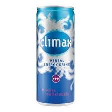 Climax Sleek Can Herbal Energy Drink, 33Cl