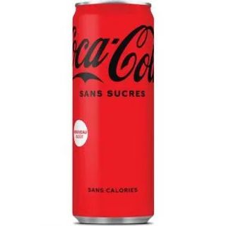 Coca Cola - Zero  ( 24cl ) Canette