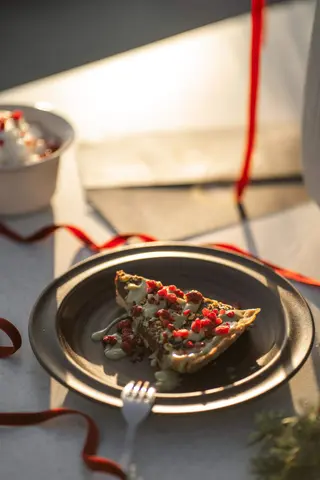 Čokoladni tart s pistaćima