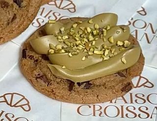 Cookie de Chocolate com Recheio de Pistachio