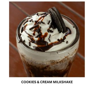 Cookies & cream Milkshake