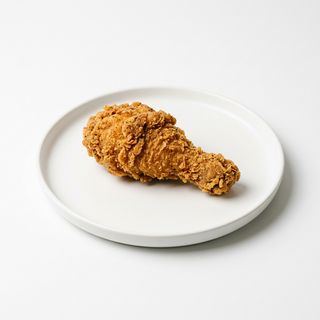 Coscia di pollo fritto