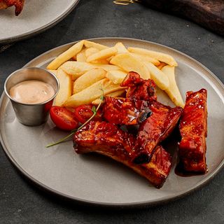 Копченые ребра/ Costițe afumate