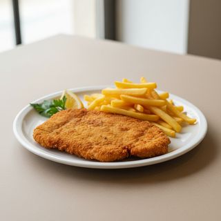 Cotoletta e patatine 