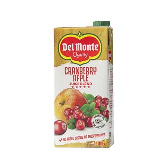 Delmonte Cranberry Apple 1Ltr