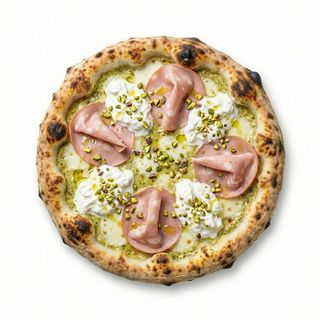 Crema di pistacchio e mortadella