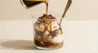 Crema di mascarpone affogata al caffè