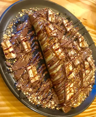Crêpe Snickers