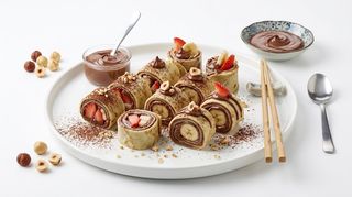 Crêpe Sushi Nutella