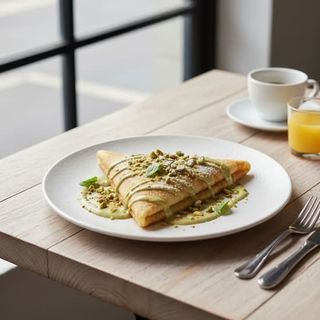 Crepe de Pistácio