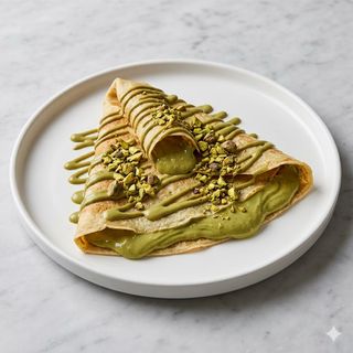 Crêpes pistacchio