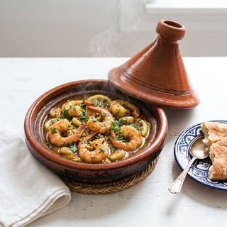 Crevettes À L'Ail
