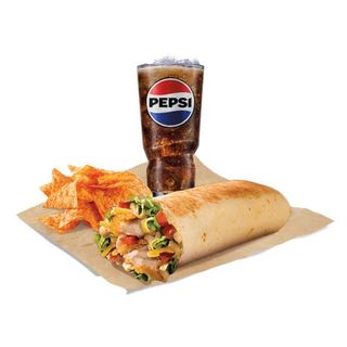 Crispy Chicken Burrito Meal