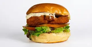 Crispy chicken smash