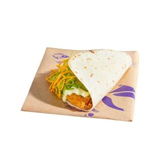 Crispy chicken soft taco